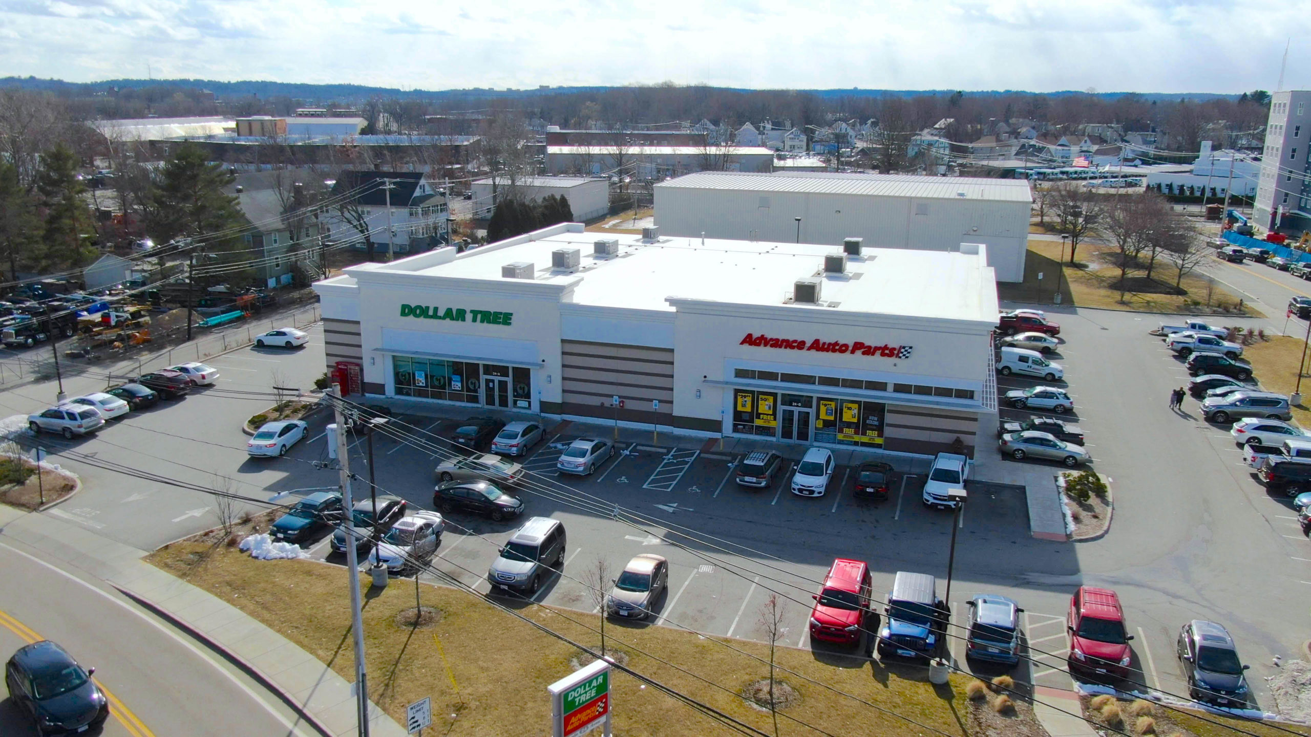 Just Closed High Profile Two Tenant Retail Center in Framingham, MA